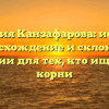 Фамилия Канзафарова: история, происхождение и склонение фамилии для тех, кто ищет свои корни
