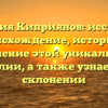 Фамилия Киприянов: исследуем происхождение, историю и значение этой уникальной фамилии, а также узнаем о её склонении