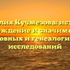Фамилия Кучмезова: история, происхождение и значимость для родословных и генеалогических исследований