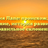 Фамилия Лапе: происхождение и значение, история развития и правильное склонение