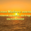 Фамилия Майнес: исследуем происхождение, историю и склонение