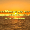 Фамилия Мемус: все, что нужно знать о происхождении, истории и склонении