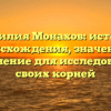 Фамилия Монахов: история происхождения, значение и склонение для исследования своих корней