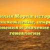 Фамилия Морла: история и происхождение, секреты склонения и значение для генеалогии