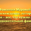 Фамилия Муравей: происхождение, история и значение — все, что нужно знать об этой удивительной фамилии