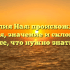 Фамилия Ная: происхождение, история, значение и склонение — все, что нужно знать!