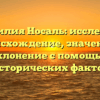 Фамилия Носаль: исследуем происхождение, значение и склонение с помощью исторических фактов