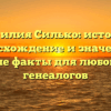 Фамилия Силько: история, происхождение и значение — основные факты для любопытных генеалогов