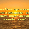 Фамилия Усик: происхождение, история и значение — все, что нужно знать, идеально написано в нашей статье!