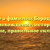Все о фамилии Бородач: происхождение, история и значение, правильное склонение!