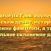 Генеалогия Гооб: исследуем происхождение, историю и значение фамилии, а также правильное склонение для Вас