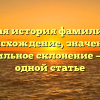 Глубокая история фамилии Гаец: происхождение, значение и правильное склонение — все в одной статье