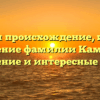 Изучаем происхождение, историю и значение фамилии Камешков: склонение и интересные факты