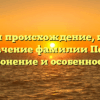 Изучаем происхождение, историю и значение фамилии Пенни: склонение и особенности.