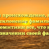 Изучаем происхождение, историю и склонение фамилии Костромитина: все, что нужно знать о значении своей фамилии!