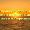 Изучите происхождение, историю и склонение фамилии Гальский: значимость и интересные факты