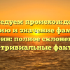Исследуем происхождение, историю и значение фамилии Апарин: полное склонение и нетривиальные факты