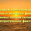 Исследуем происхождение, историю и значение фамилии Карабановы: полное склонение и интригующие факты