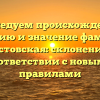 Исследуем происхождение, историю и значение фамилии Ластовская: склонение в соответствии с новыми правилами