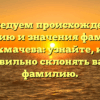Исследуем происхождение, историю и значения фамилии Токмачева: узнайте, как правильно склонять вашу фамилию.