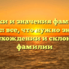 Истоки и значения фамилии Донас: все, что нужно знать о происхождении и склонении фамилии