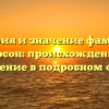 История и значение фамилии Мирсон: происхождение и склонение в подробном обзоре