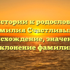 От истории к родословной: Фамилия Счастливый — происхождение, значение и склонение фамилии