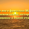 Узнайте все о фамилии Марьясов: происхождение, история и склонение в одной статье!