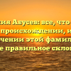 Фамилия Абусев: все, что нужно знать о происхождении, истории и значении этой фамилии, а также правильное склонение