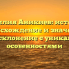 Фамилия Аникиев: история, происхождение и значение, полное склонение с уникальными особенностями