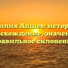 Фамилия Апшев: история и происхождение, значения и правильное склонение