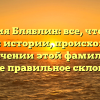 Фамилия Бляблин: все, что нужно знать об истории, происхождении и значении этой фамилии, а также правильное склонение