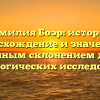 Фамилия Боэр: история, происхождение и значение с полным склонением для генеалогических исследований