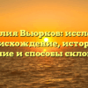 Фамилия Вьюрков: исследуем происхождение, историю, значение и способы склонения!