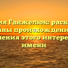 Фамилия Ганжелюк: раскрываем тайны происхождения и склонения этого интересного имени