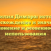 Фамилия Димара: история, происхождение и значение, склонение и особенности использования