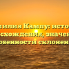 Фамилия Кампу: история происхождения, значение и особенности склонения