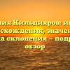 Фамилия Кильдияров: история происхождения, значение и правила склонения — подробный обзор