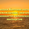 Фамилия Колчин: история происхождения, значения и особенности склонения от экспертов