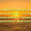 Фамилия Кувшинов: от корней до современности — история, происхождение и правильное склонение фамилии