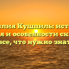 Фамилия Кушпиль: история, значения и особенности склонения — все, что нужно знать!