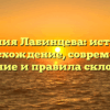 Фамилия Лабинцева: история и происхождение, современное значение и правила склонения