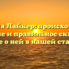Фамилия Лайкер: происхождение, значение и правильное склонение — все о ней в нашей статье!