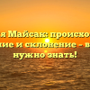 Фамилия Майсак: происхождение, значение и склонение – все, что нужно знать!