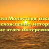 Фамилия Молоствов: исследуем происхождение, историю и значение этого интересного рода