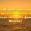 Фамилия Мсоева: происхождение, история и значение. Как правильно склонять фамилию Мсоева?