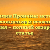 Фамилия Прончик: история, происхождение и особенности склонения — полный обзор в одной статье