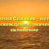 Фамилия Синанов – история происхождения, значение и склонение
