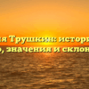 Фамилия Трушкин: исторический обзор, значения и склонение