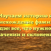 Изучаем историю и происхождение фамилии Гоциридзе: все, что нужно знать о значении и склонении